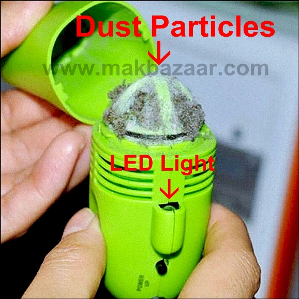 USB Mini Vacuum Cleaner for Laptop/Computer Keyboard/Mobile/Mini/Cars Vacuum Cleaner Electronic Part with LED light (Multicolor) - Pack Of 1)  